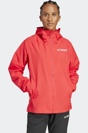 adidas Terrex – Multi 2l Rain.Rdy – Jacke in Pure Ruby