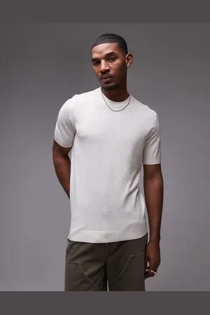 MANGO – Elegantes Strick-T-Shirt in
