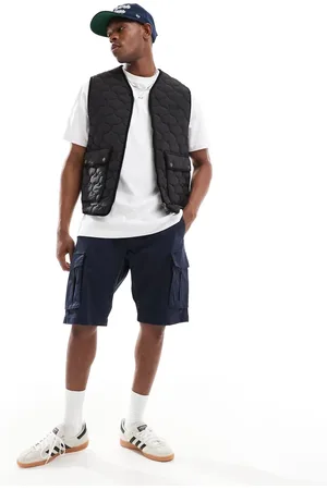 GANT – Locker geschnittene Cargo-Shorts aus Twill in