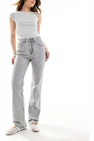 Stradivarius – Gerade geschnittene Vintage-Jeans in