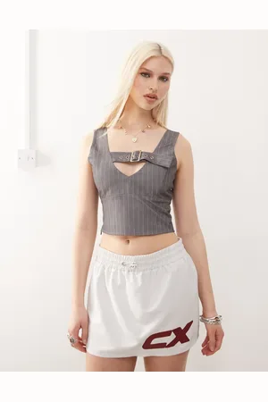 COLLUSION – Elegantes Camisole-Oberteil in mit Nadelstreifen