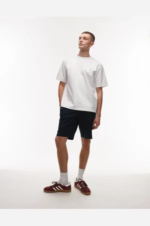 MANGO – Chino-Shorts aus Leinenmix in