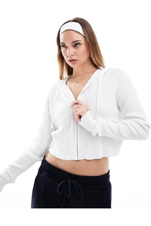 Cotton On Cotton On – Zip it Good – Strickjacke in mit Kapuze