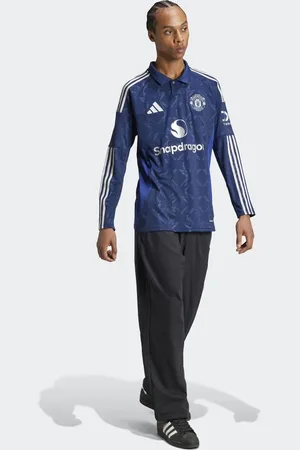 adidas Adidas Football – Manchester United 24/25 – Langärmliges Auswärtstrikot in Nacht-Indigo