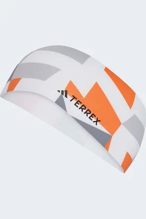 adidas Terrex – climacool Grafik-Stirnband in , Semi Impact Orange und Schwarz