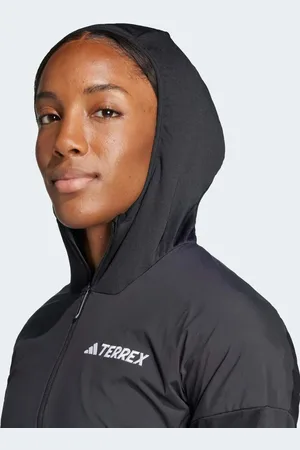 adidas Terrex – xperior climawarm+ wind – Leichte Fleece-Jacke in mit Kapuze