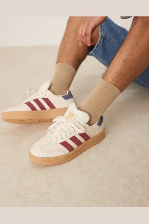 adidas – Samba XLG – Sneaker in Creme und Rot