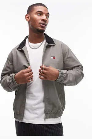 Tommy Hilfiger – Essential – Jacke in Grau