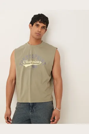 ASOS – Kastiges Oversize-Tanktop in Hellgrün