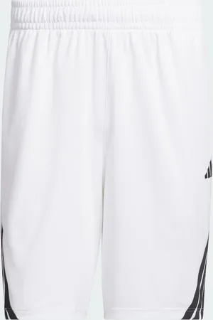 adidas – Legends – Basketball-Shorts in und Schwarz mit den 3 Streifen