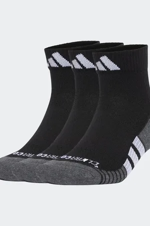 adidas – Performance Climacool – 3er-Pack gepolsterte Quarter-Socken in / Weiß