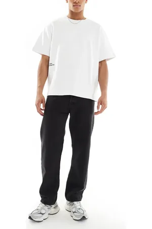 JACK & JONES Intelligence – Eddie – Locker geschnittene Jeans in