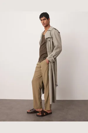 MANGO – Hose in mit dünnen Nadelstreifen