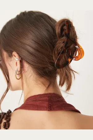 ASOS – Supergroße Haarklammer in Schildpatt-Optik mit Herz-Detail