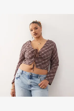 Noisy May – Jeansshorts in hellblauer Waschung mit hohem Bund