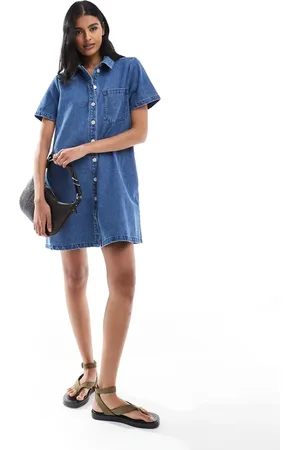JJXX – Jeanskleid in Mittelblau