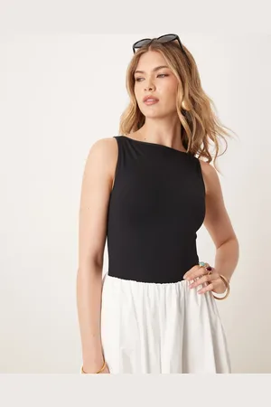 ASOS – Nahtloser Body in mit U-Boot-Ausschnitt