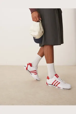 adidas – Adracer Low – Sneaker in und Rot