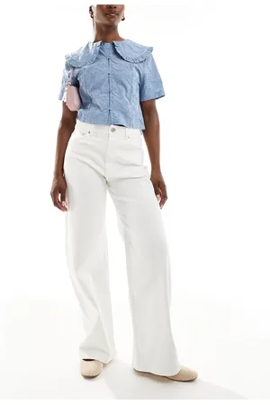 Pull&Bear – Weite Jeans in
