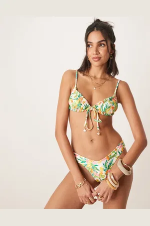 Kulani Kinis – Golden Hour – Knapp geschnittene Bikinihose in mit Y-Design