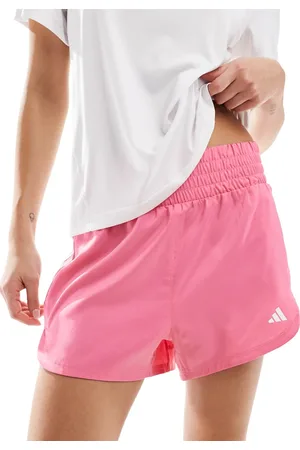 adidas Adidas Training – Pacer – Shorts in mit hoher Taille