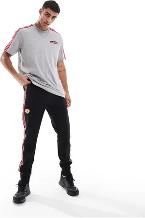 adidas Adidas Football – Manchester United Icons – Trainingshose in und Rot mit Logo