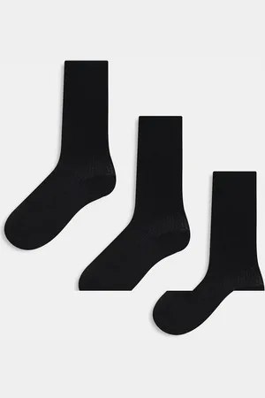 ARKET – 3er-Pack gerippte Baumwoll-Socken in