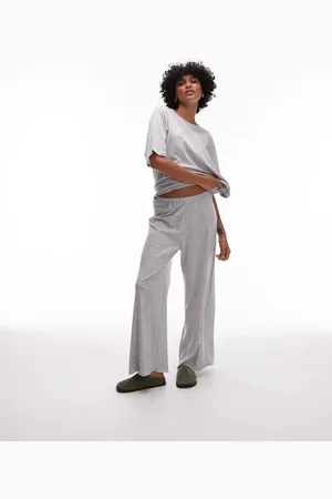 ARKET – Mix & Match – Pyjamahose aus Baumwolle in meliert