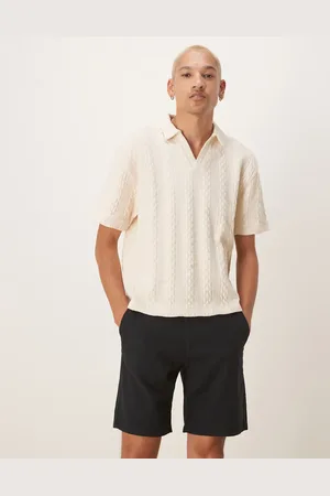 SELECTED – Shorts aus Leinen-Mix in