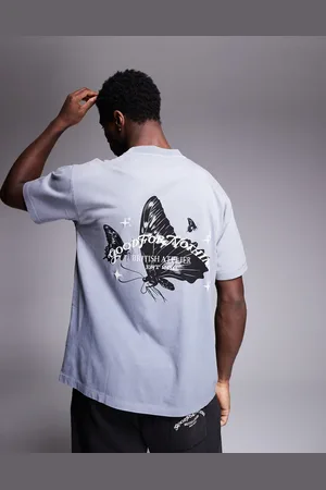 Good For Nothing – T-Shirt in mit Schmetterlings-Rückenprint