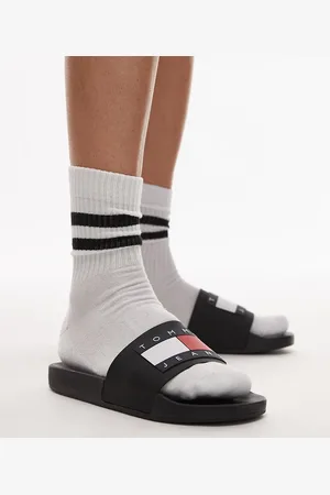 Tommy Hilfiger – Slider in mit Flaggen-Logo