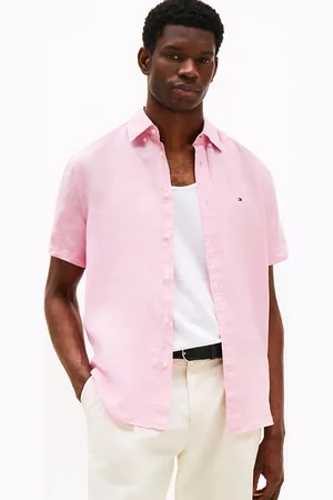Tommy Hilfiger – Kurzärmliges Hemd aus Leinen in , in regulärer Passform