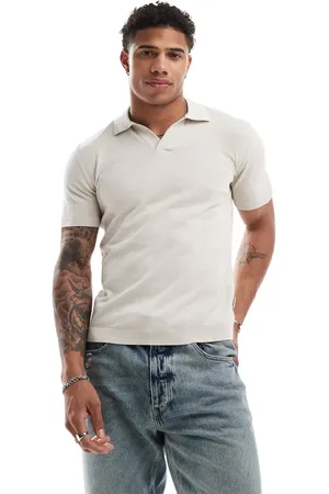 SCALPERS – Moller – Polohemd in Creme