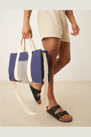 ASOS – Strukturierte Tragetasche aus Canvas in
