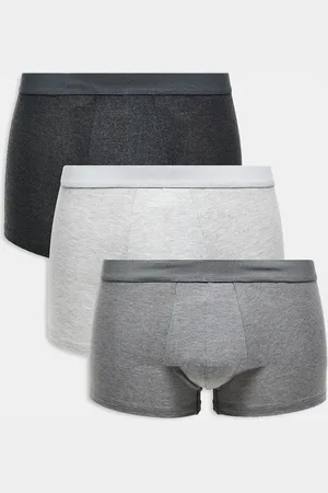 MANGO – 3er-Pack Boxershorts in Schwarz, Weiß und