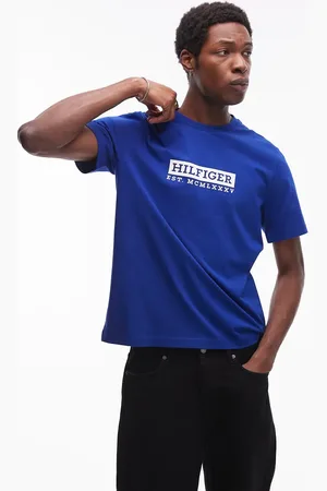Tommy Hilfiger – T-Shirt in leuchtendem mit großem Logo