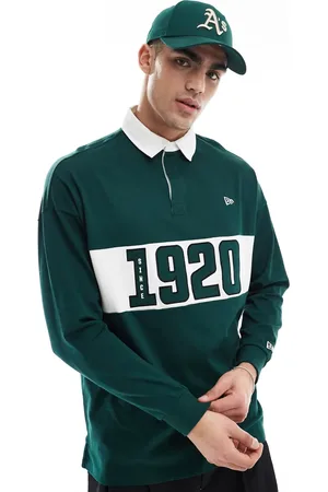 New Era – Rugby-Oberteil in mit Motiv und Oversize-Schnitt