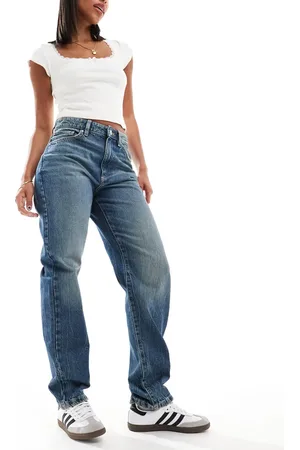 Cotton On Cotton On – Original – Gerade geschnittene Jeans in Sonnenuntergangs-Jeansblau