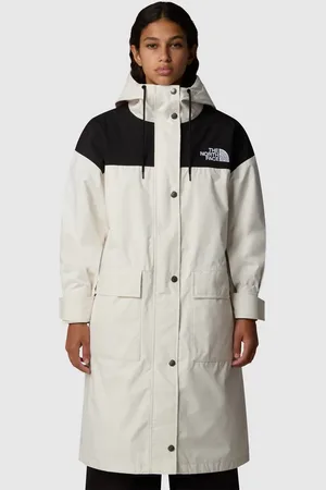 The North Face – Reign On – Parka in Dünenweiß/TNF-Schwarz
