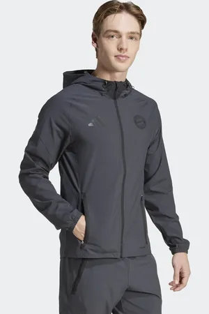 adidas – FC Bayern 25 Competition Vis – Funktionale Auswärtsspiel-Trainingsjacke in