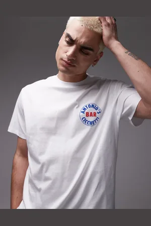 Topman – T-Shirt in mit erhöhtem „Antonio