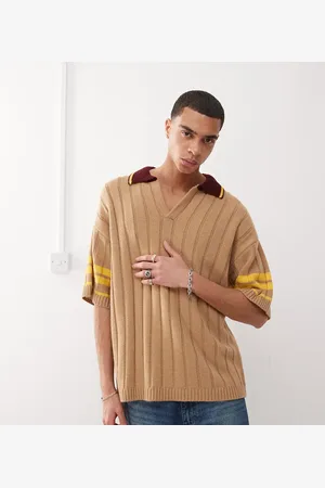 COLLUSION – Oversize-Strickshirt in mit Kragen