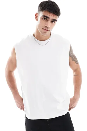 ASOS – Oversize-Tanktop aus 240 g/m² schwerem Stoff in