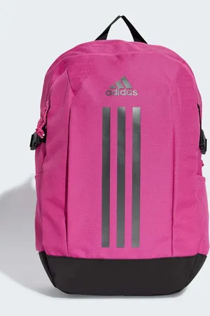 adidas – Power – Rucksack in Semi Lucid Fuchsia / Iron Metallic