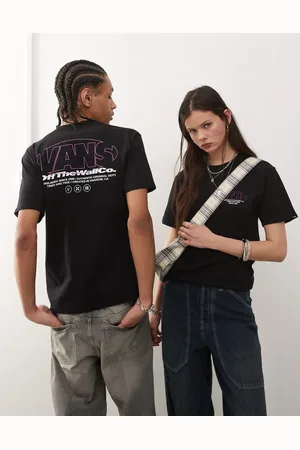 Vans – T-Shirt in mit großem Buchstaben-Rückenprint