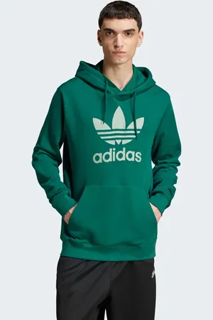 adidas – Adicolor Classics – Kapuzenpullover in College- mit Dreiblattlogo