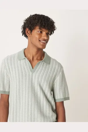 Abercrombie & Fitch – Kurzärmliges Häkelhemd in