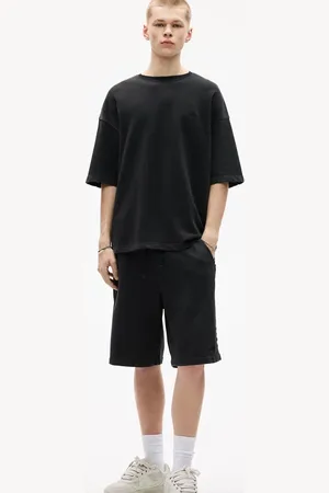 Pull&Bear – Weite Jersey-Shorts in verwaschenem