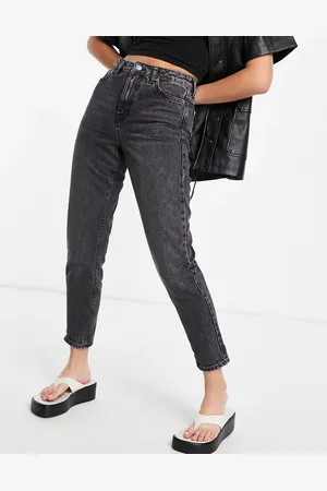 Topshop – Original – Mom-Jeans in verwaschenem