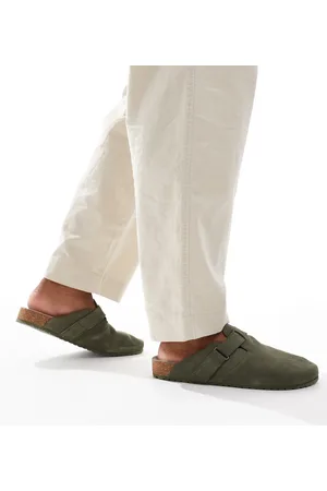 JACK & JONES – Mules aus Wildleder in